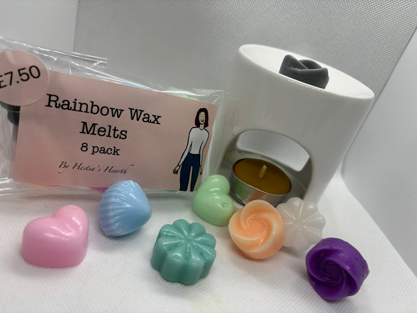 Rainbow Wax Melts Mini