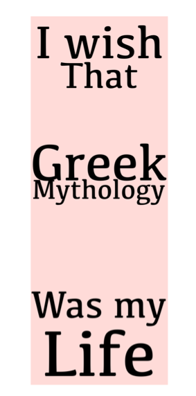 Greek Mythology Bookmark